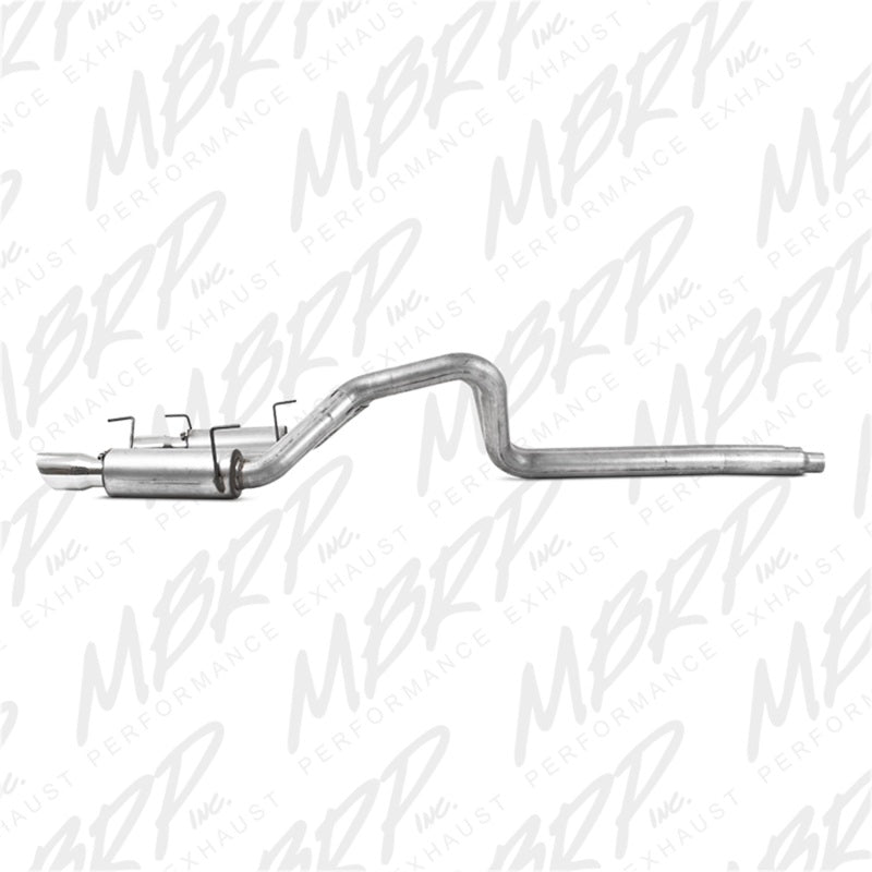 MBRP 05-09 Ford Mustang GT 4.6L Dual Split Rear Race Version AL/ 3in Cat Back Exhaust System - T1 Motorsports
