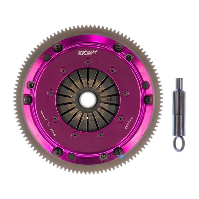 Exedy 1992-1993 Acura Integra L4 Hyper Single Clutch Sprung Center Disc Push Type Cover - T1 Motorsports