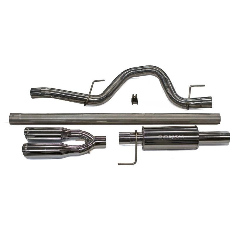 ROUSH 2011-2014 Ford F-150 3.5L/5.0L/6.2L Enhanced Sound Cat-Back Exhaust Kit