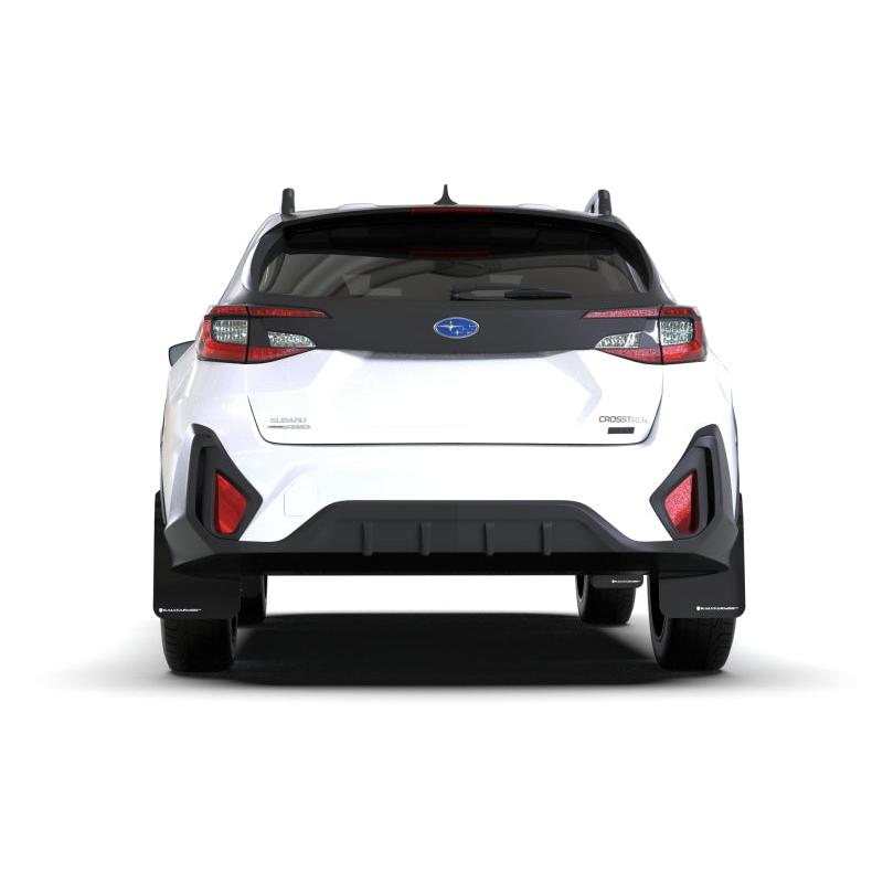 Rally Armor 2024 Subaru Crosstrek Black UR Mud Flap Grey Logo