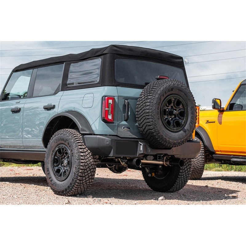 Corsa Sport 2.75in Cat-Back Dual Rear Exhaust w/ Black Tips - 2021-2025 Ford Bronco 2.3L