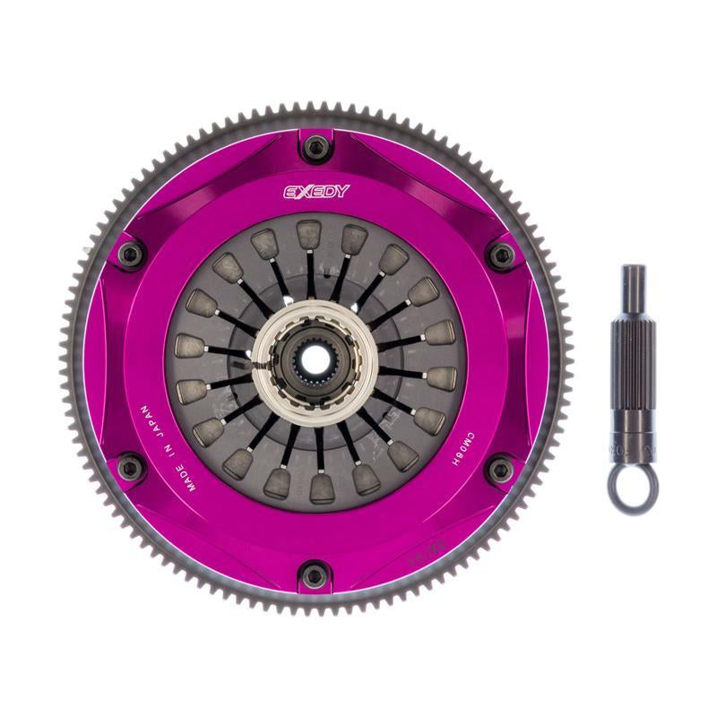 Exedy 1996-1996 Mitsubishi Lancer Evolution IV L4 Hyper Triple Cerametallic Clutch Rigid Pull Type - T1 Motorsports