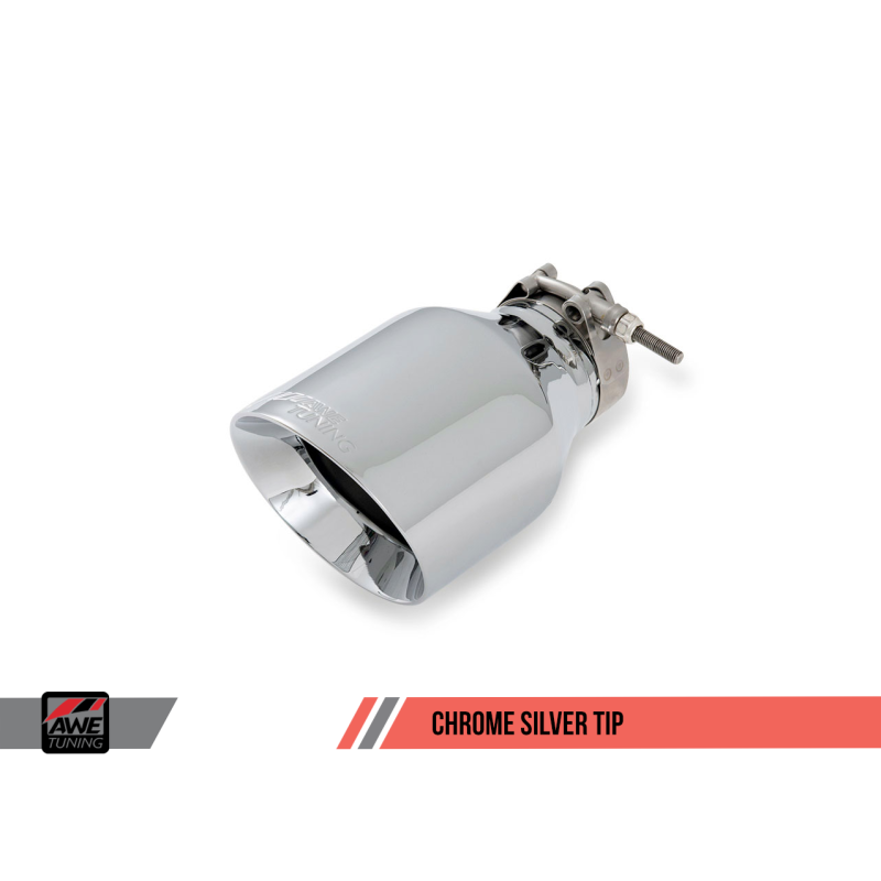 AWE Tuning Mk6 Jetta 2.5L Touring Edition Exhaust - Diamond Black Tips
