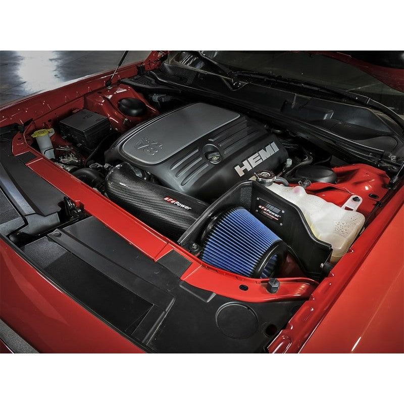 aFe MagnumFORCE Intakes Stage-2 P5R Carbon Fiber AIS 11-17 Dodge Challenger/Charger V8-5.7L Hemi