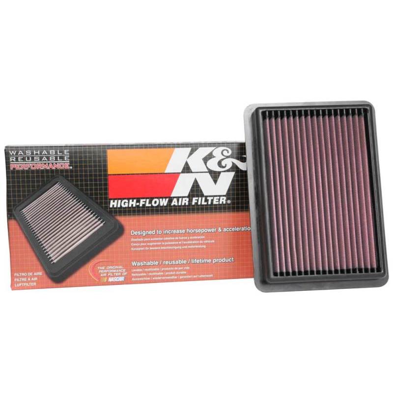 K&N 2019 Mazda 3 2.5L F/I Drop In Replacement Air Filter