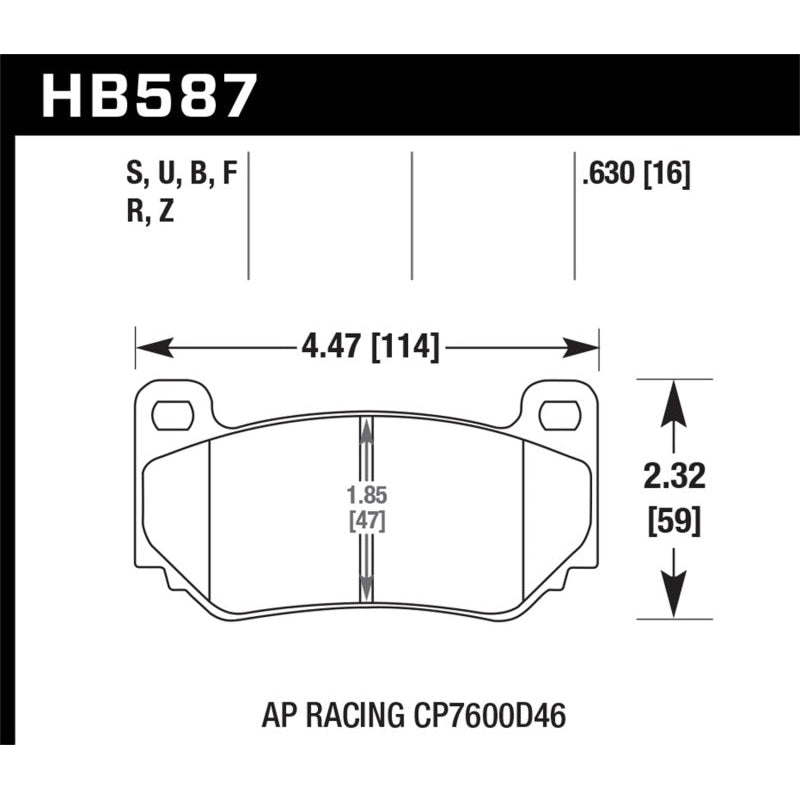 Hawk 2002-2004 Audi A6 (Front Rotors 320mm) HPS 5.0 Rear Brake Pads - T1 Motorsports