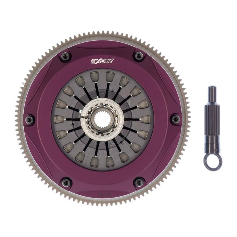 Exedy 2008-2015 Mitsubishi Lancer Evolution GSR L4 Hyper Triple Cerametallic Clutch Rigid Disc - T1 Motorsports