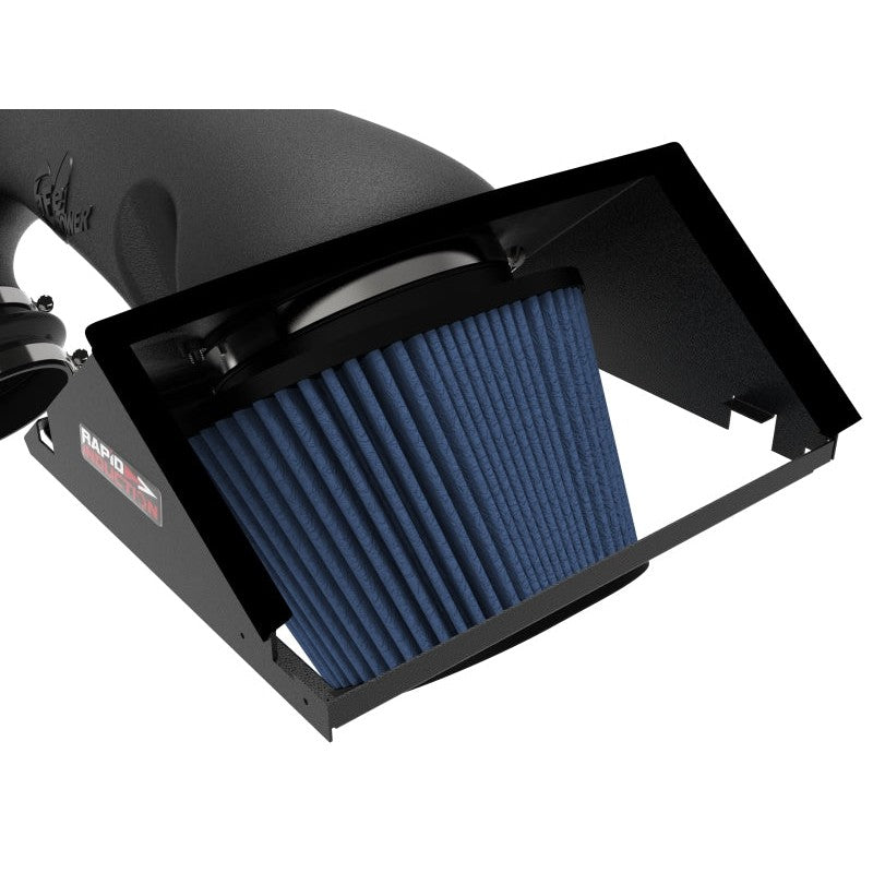 aFe Rapid Induction Cold Air Intake System w/Pro 5R Filter 2021+ Ford F-150 V6-3.5L (tt)