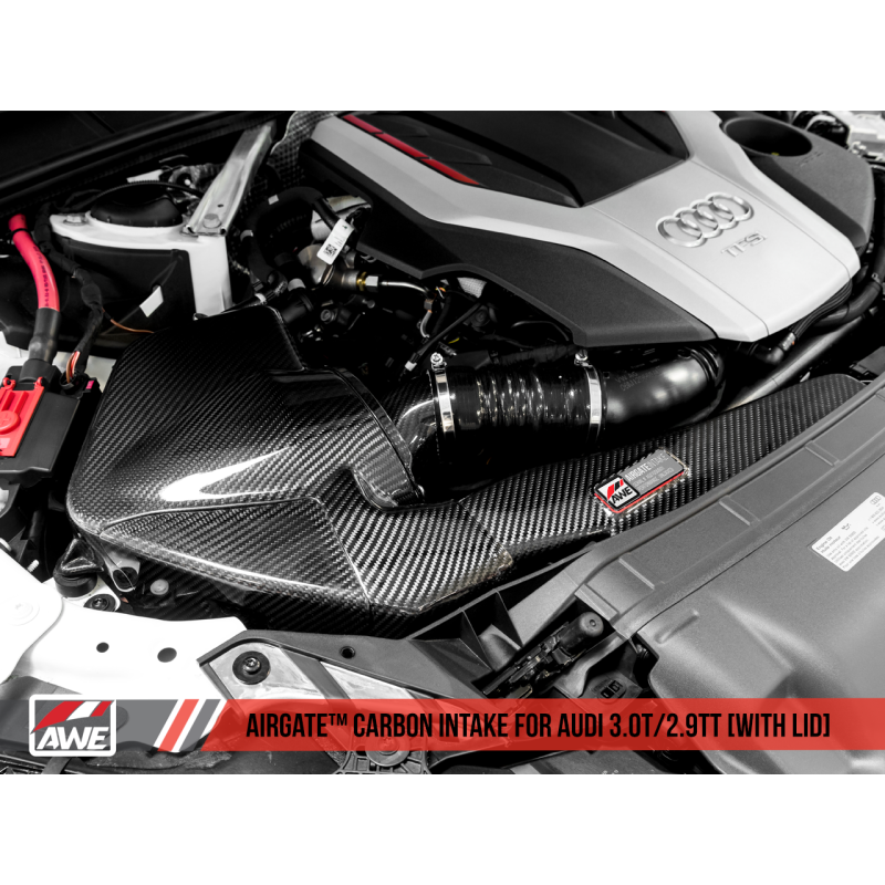 AWE Tuning Audi B9/B9.5 S4/S5/RS5 3.0T Carbon Fiber AirGate Intake w/ Lid