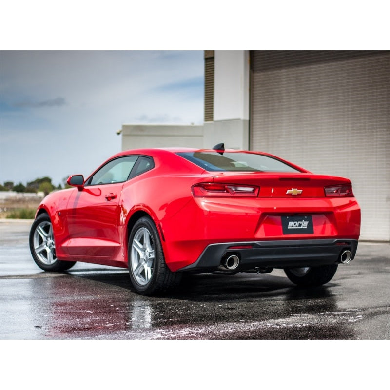 Borla 16-17 Chevy Camaro 3.6L V6 Single Split Rear Exit S-Type Axle-Back Exhaust - T1 Motorsports