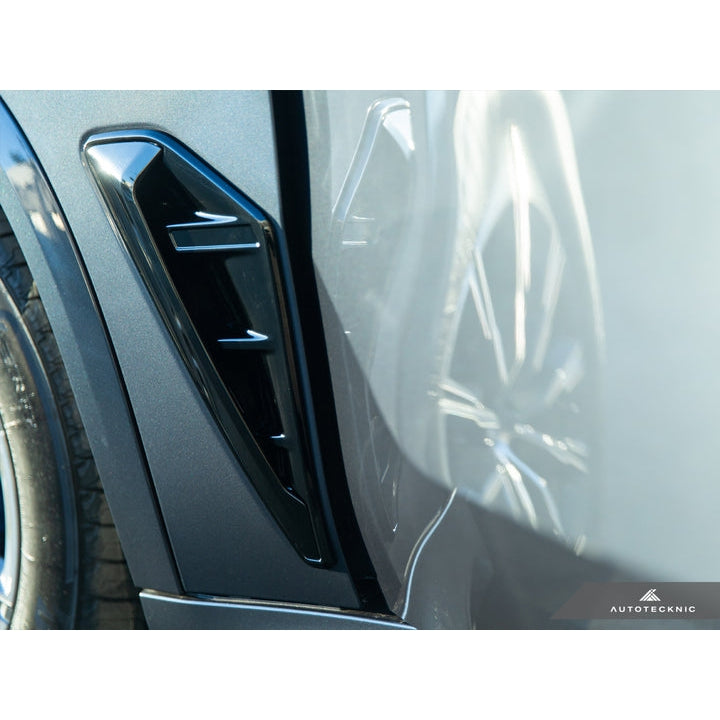 AutoTecknic Glazing Black Fender Trim Set - F95 X5M | G05 X5 - T1 Motorsports