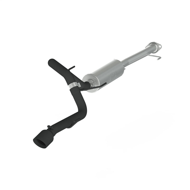 MBRP 10-18 Toyota 4 Runner BLK 4in O.D Tip Single Rear Exit 2.5in Cat Back Exhaust - T1 Motorsports