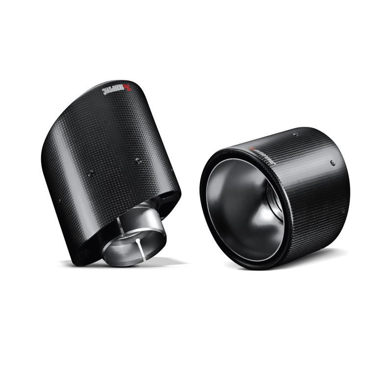 Akrapovic 08-14 Mitsubishi Lancer Evolution Tail Pipe Set (Carbon) - T1 Motorsports
