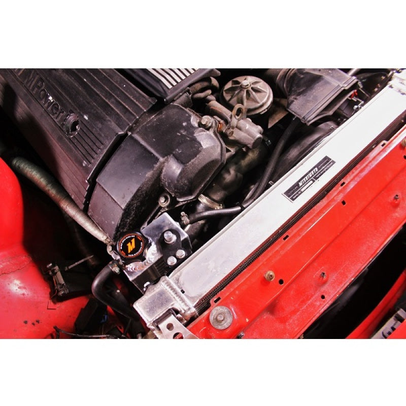 Mishimoto 92-99 BMW 3 Series Aluminum Coolant Expansion Tank - Black - T1 Motorsports