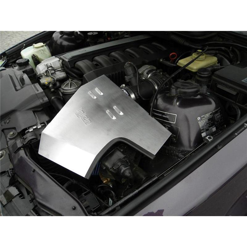 Injen 92-99 BMW E36 323i/325i/328i/M3 3.0L Black Air Intake w/ Heat-Shield and Top Cover - T1 Motorsports