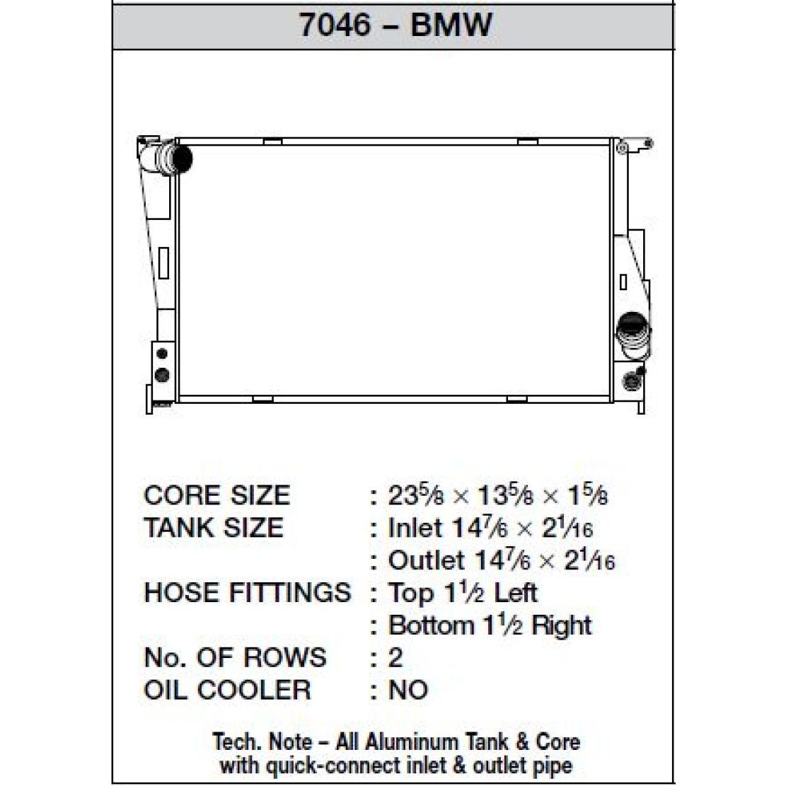 CSF 2011+ BMW 1 Series M / 07-11 BMW 335i / 2009+ BMW Z4 sDrive30i/Z4 sDrive35i (A/T Only) Radiator - T1 Motorsports