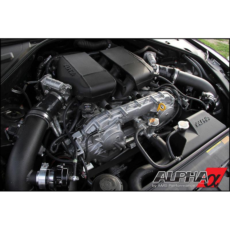 AMS Performance GT-R R35 Induction Kit w/Stock Turbos / Alpha I/C/Carbon Manifold/TB/TiAL Flanges