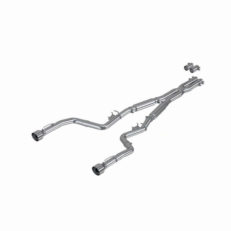 MBRP 17-21 Charger 5.7L 3in Dual Rear Exit Aluminized Catback Exhaust - T1 Motorsports