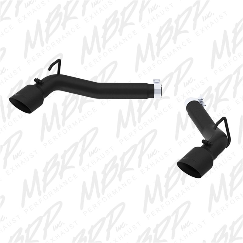 MBRP 2010-2015 Chevrolet Camaro V8 6.2L 3in Black Coated Axle Back Muffler Delete - T1 Motorsports