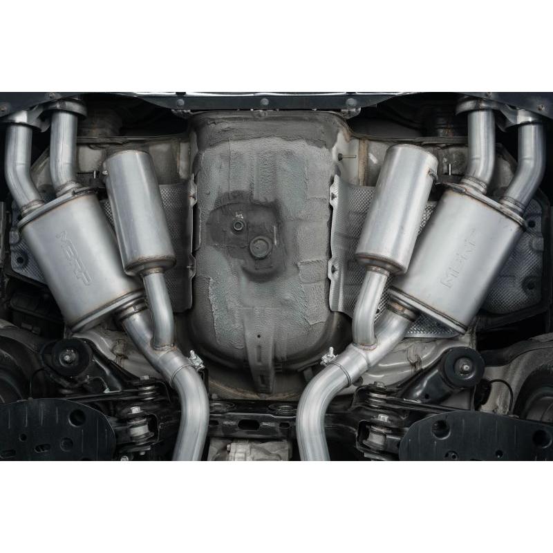 MBRP 2018+ Kia Stinger 3.3L RWD/AWD 2.5in Cat Back Dual Rear Exit w/o Tips - T1 Motorsports