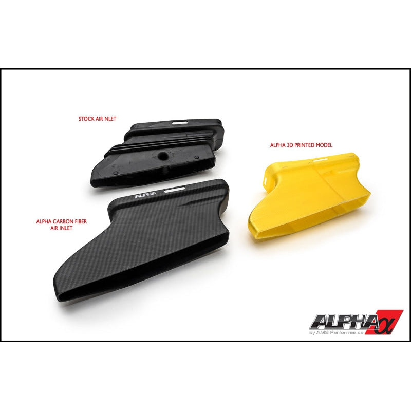 AMS Performance 14-18 Mercedes-Benz CLA 45 AMG 2.0T Alpha Cold Air intake w/Carbon Fiber Lid & Duct - T1 Motorsports