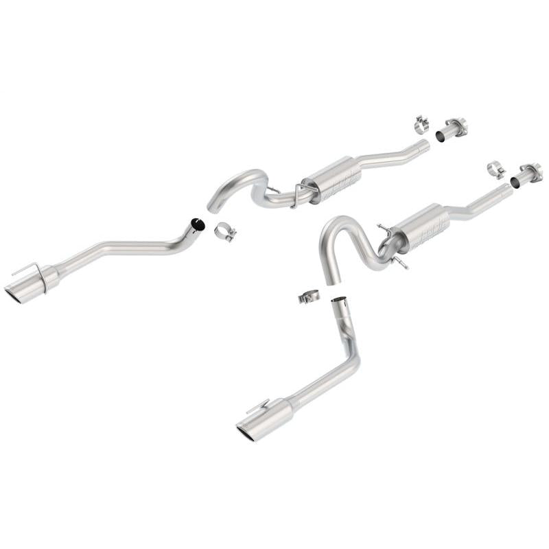 Borla S-Type Catback Exhaust - 1999-2004 Ford Mustang 4.6L V8