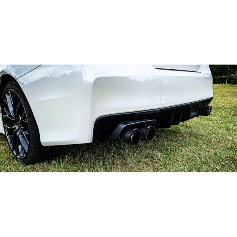 MBRP 15-19 Subaru WRX 2.0L/STI 2.5L 2.5in Dual Split Rear Exit w/ 3.5in CF Tips - T304 - T1 Motorsports