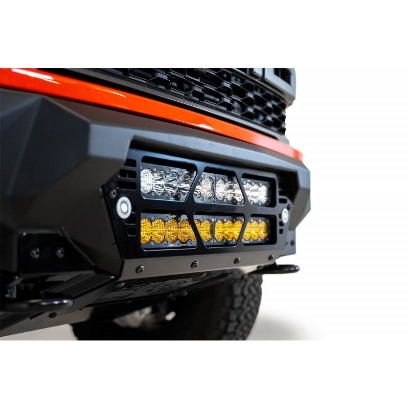 Addictive Desert Designs 2021+ Ford Raptor Bomber Front Bumper w/ Dual 20IN LED Mounts