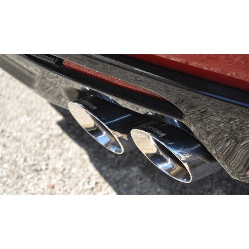 Corsa 16-18 Chevy Camaro SS 6.2L Xtreme+ 2.75in Cat-Back Dual Rear Exit w/ Twin 4in Polished Tips