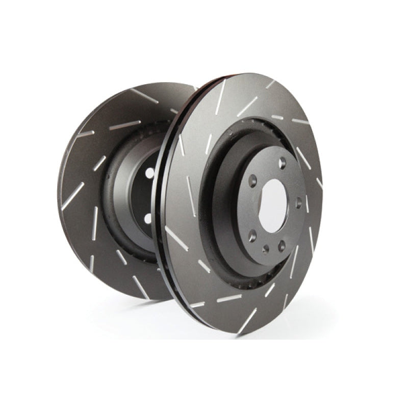 EBC 2017+ Volvo S90 2.0L Turbo USR Slotted Front Rotors - T1 Motorsports