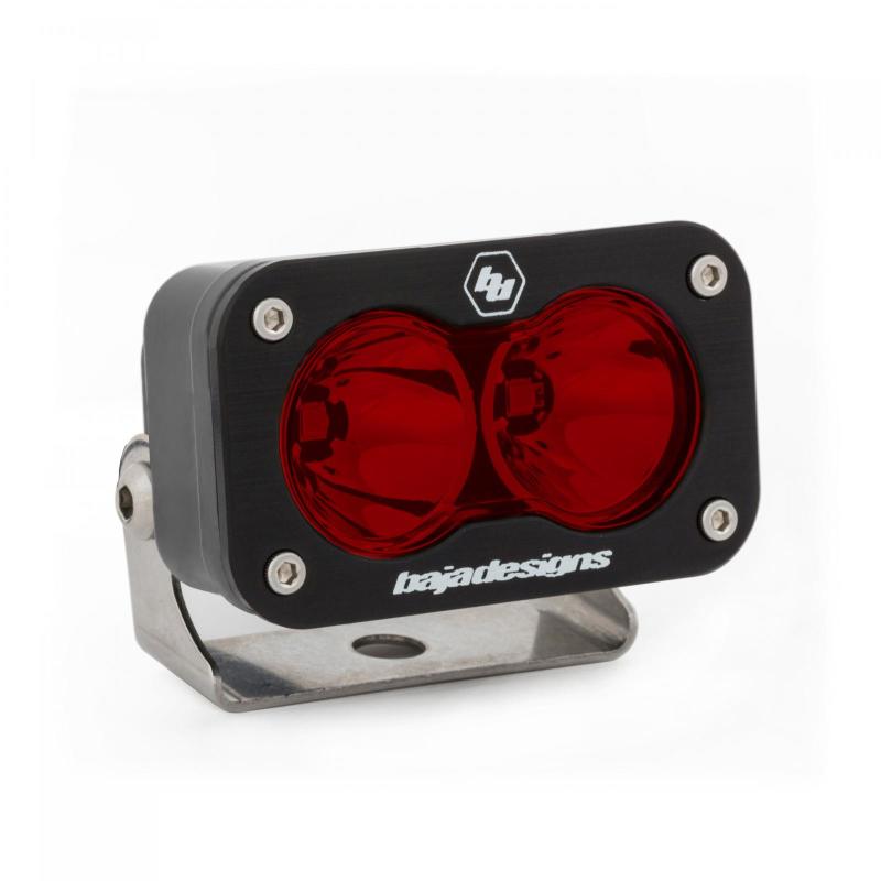Baja Designs S2 Sport Spot Pattern LED Work Light - Red - T1 Motorsports
