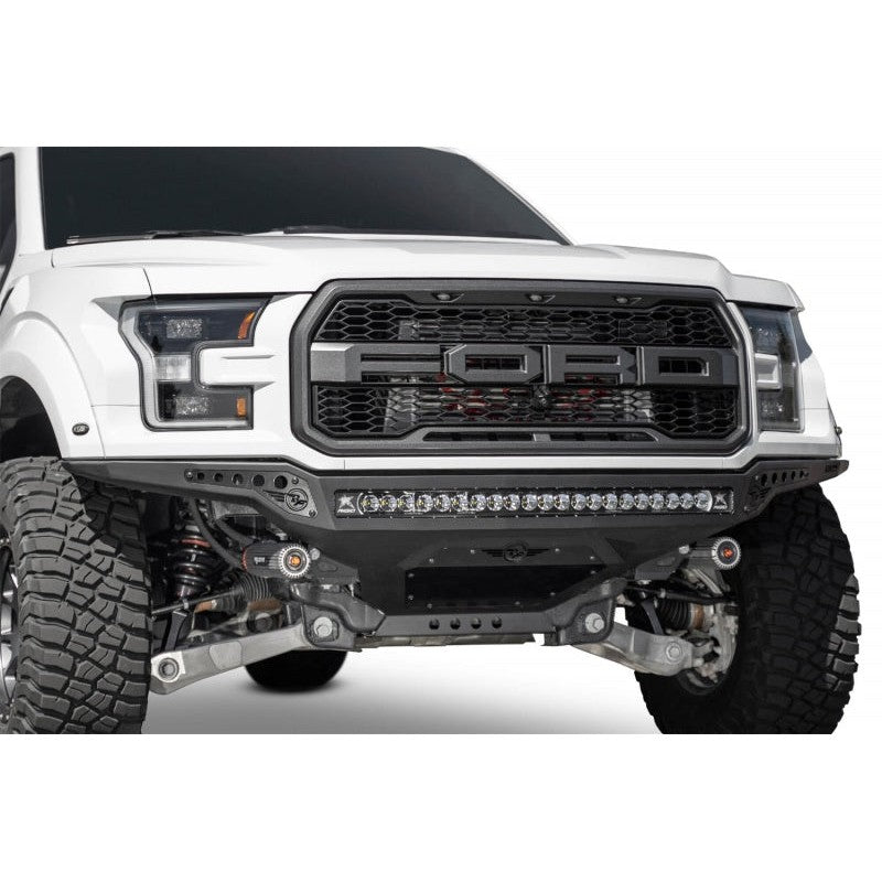 Addictive Desert Designs 17-20 Ford F-150 Raptor Rock Fighter Frame Cut Front Bumper