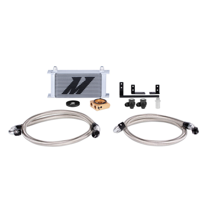 Mishimoto 2016+ Mazda Miata Thermostatic Oil Cooler Kit - Silver - T1 Motorsports