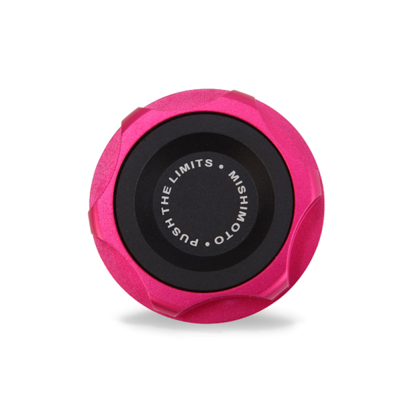 Mishimoto Subaru Oil FIller Cap - Pink - T1 Motorsports