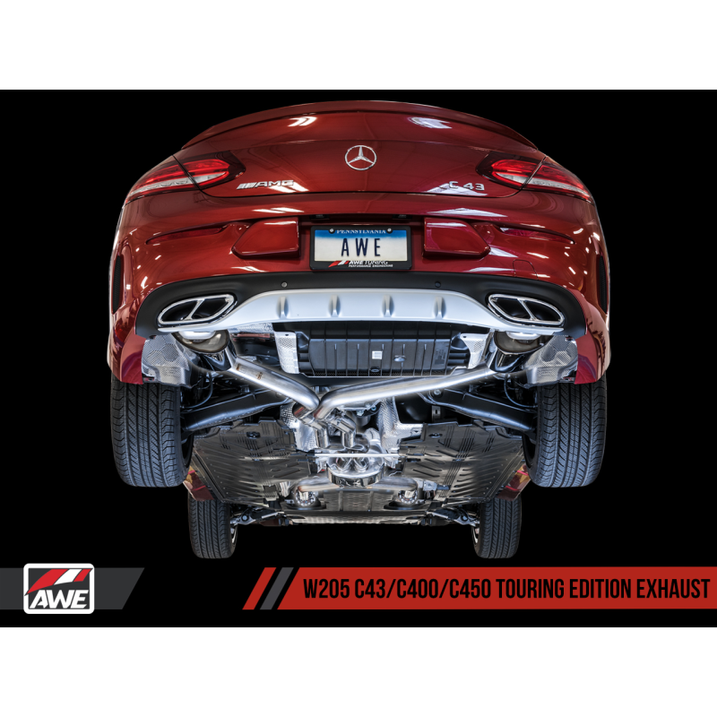 AWE Tuning Mercedes-Benz W205 C450 AMG / C400 Touring Edition Exhaust