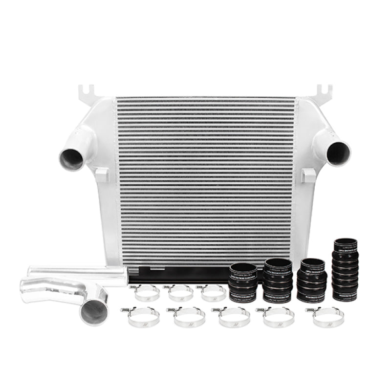 Mishimoto 10-12 Dodge 6.7L Cummins Intercooler Kit (Silver) - T1 Motorsports