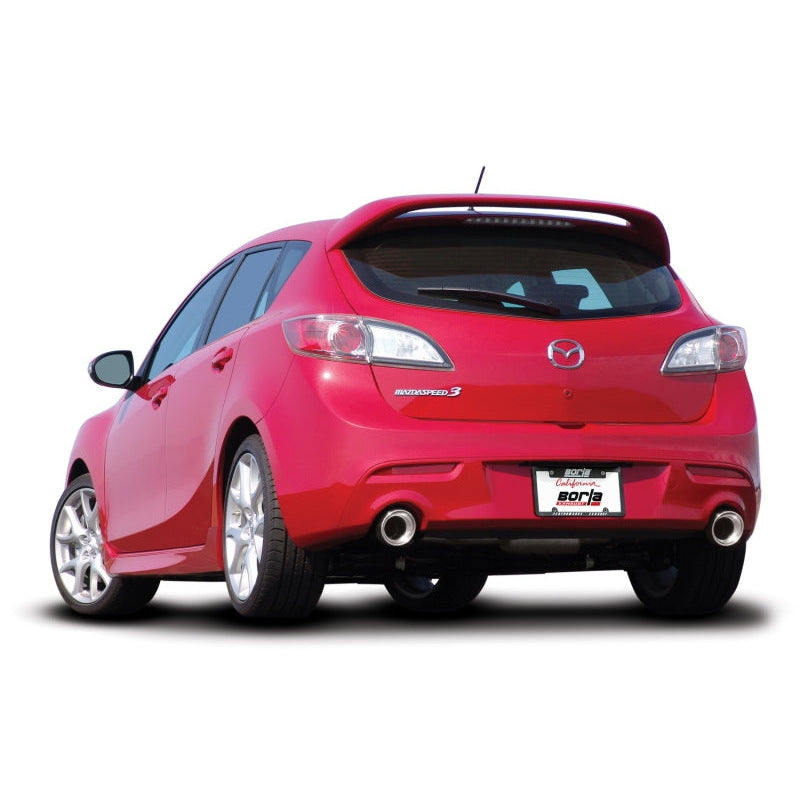 Borla 10-13 Mazda 3/Mazdaspeed 3 2.5L/2.3L Turbo FEW MT Hatchback SS Exhaust (rear section only) - T1 Motorsports