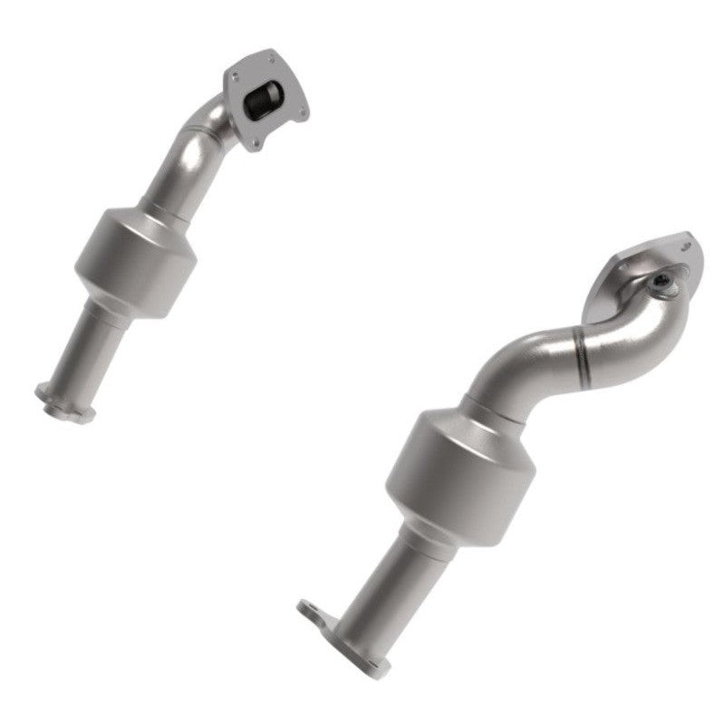 aFe Twisted Steel Down Pipe 409SS w/ Cat 16-17 Toyota Tacoma V6-3.5L - T1 Motorsports