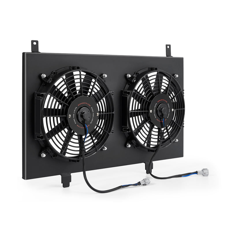 Mishimoto 03-06 Nissan 350Z Aluminum Fan Shroud Black - T1 Motorsports