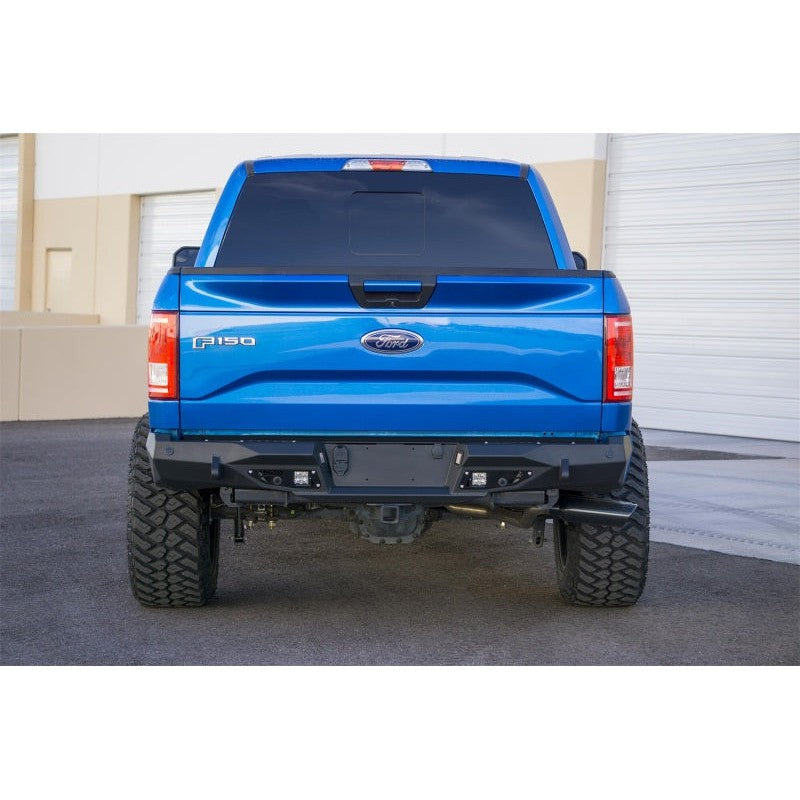 Addictive Desert Designs 15-18 Ford F-150 Stealth Fighter Rear Bumper w/ Backup Sensor Cutout