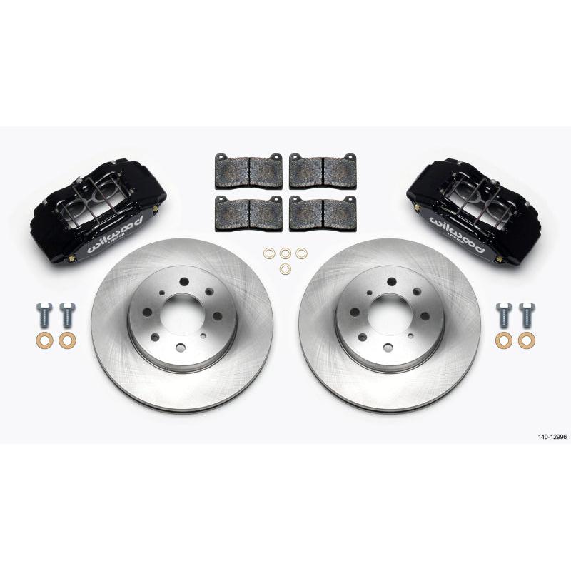 Wilwood DPHA Front Caliper & Rotor Kit Honda / Acura w/ 262mm OE Rotor - T1 Motorsports