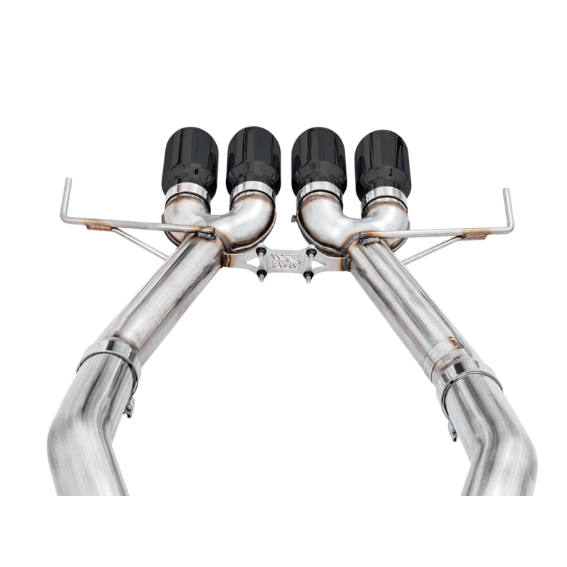 AWE Tuning 14-19 Chevy Corvette C7 Z06/ZR1 Track Edition Axle-Back Exhaust w/Black Tips