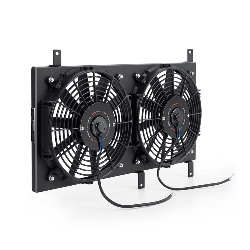 Mishimoto 99-05 Mazda Miata Aluminum Fan Shroud Black - T1 Motorsports