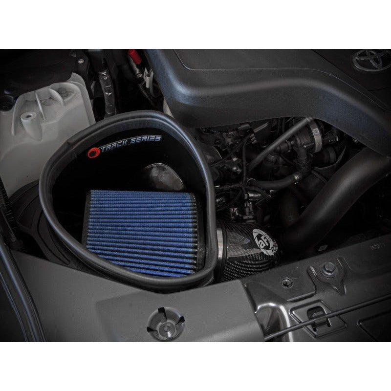 aFe Track Series Carbon Fiber Cold Air Intake System w/ Pro 5R Filter - 19-22 BMW Z4 30i
