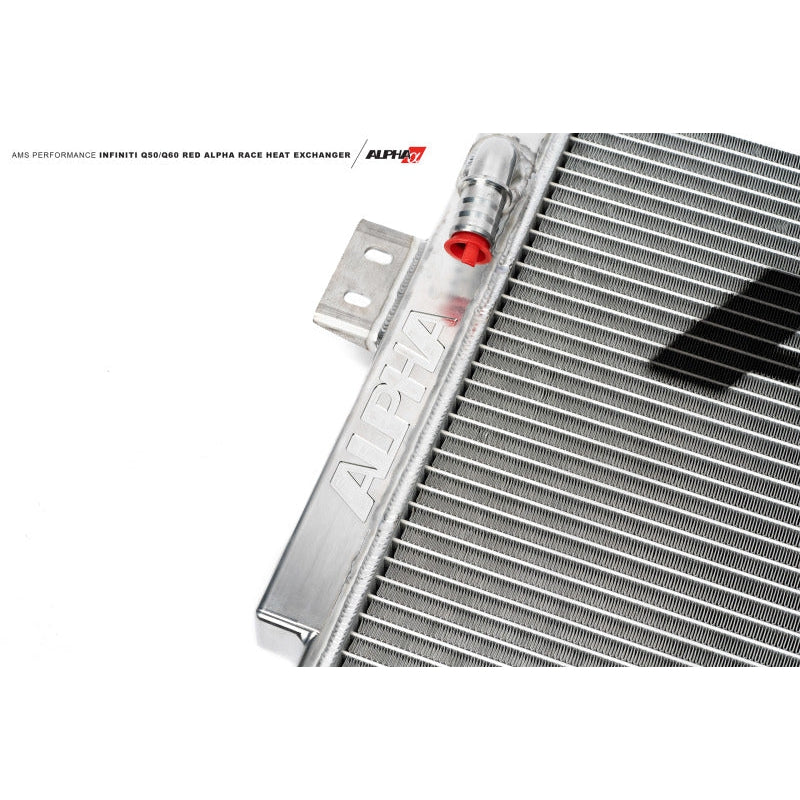 AMS Performance Infiniti 17+ Q60 / 16+ Q50 3.0TT VR30 Alpha Race Heat Exchanger - T1 Motorsports
