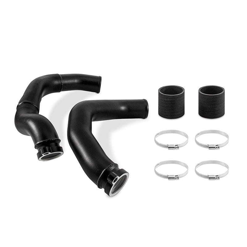 Mishimoto 2015+ BMW F8X M3/M4 Charge Pipe Kit - Wrinkle Black - T1 Motorsports