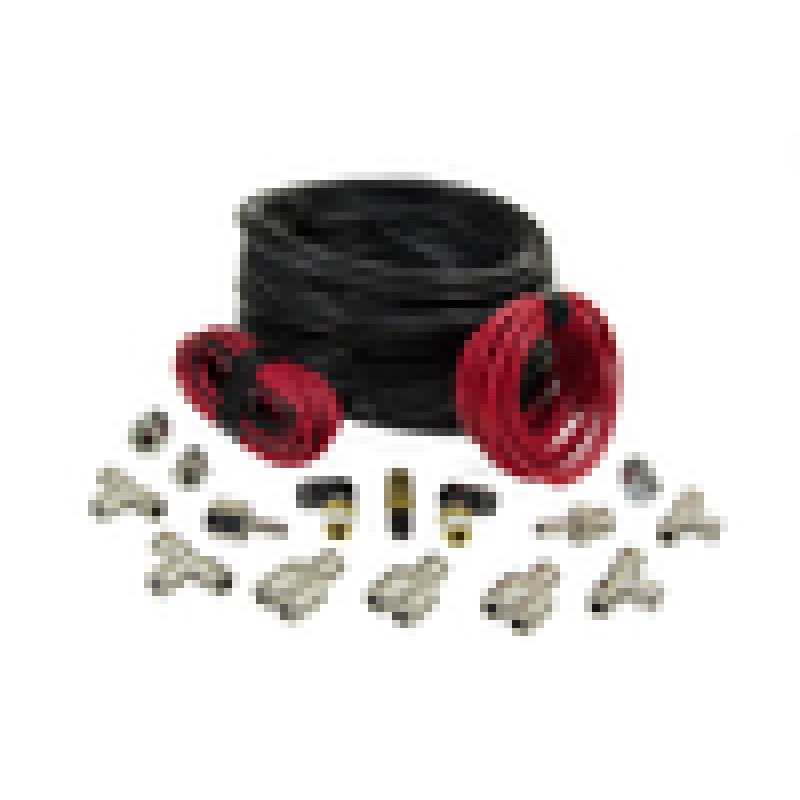 Air Lift 4-Way Manual Control System 100% Duty 1/4in Line 4 Gal. Tank.