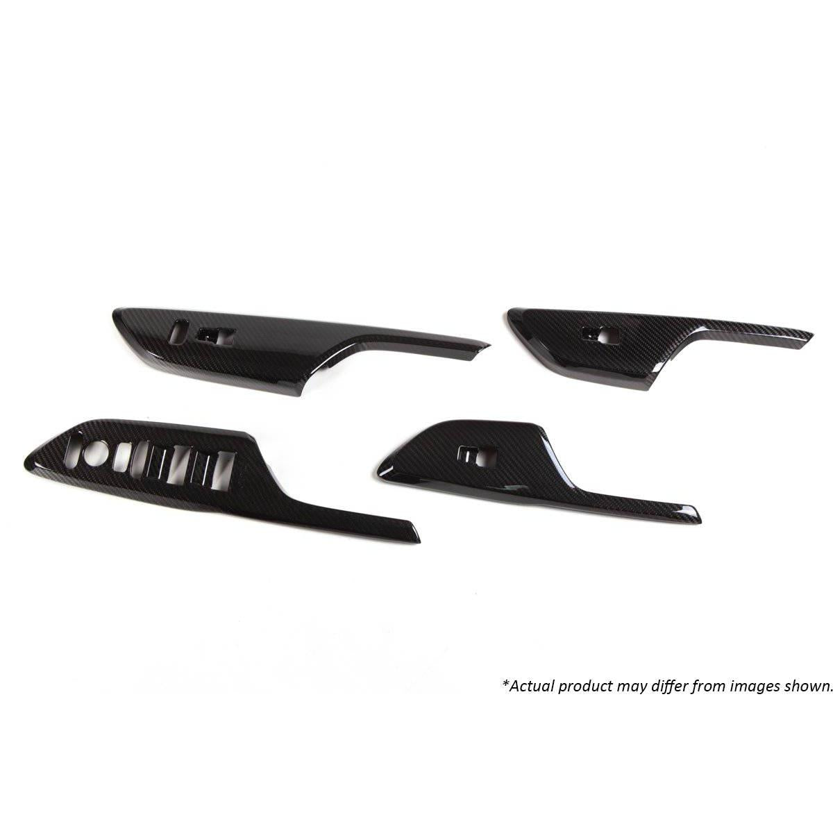 Revel GT Dry Carbon Window Switch Panel Set for 16-18 Honda Civic except Coupe model - T1 Motorsports