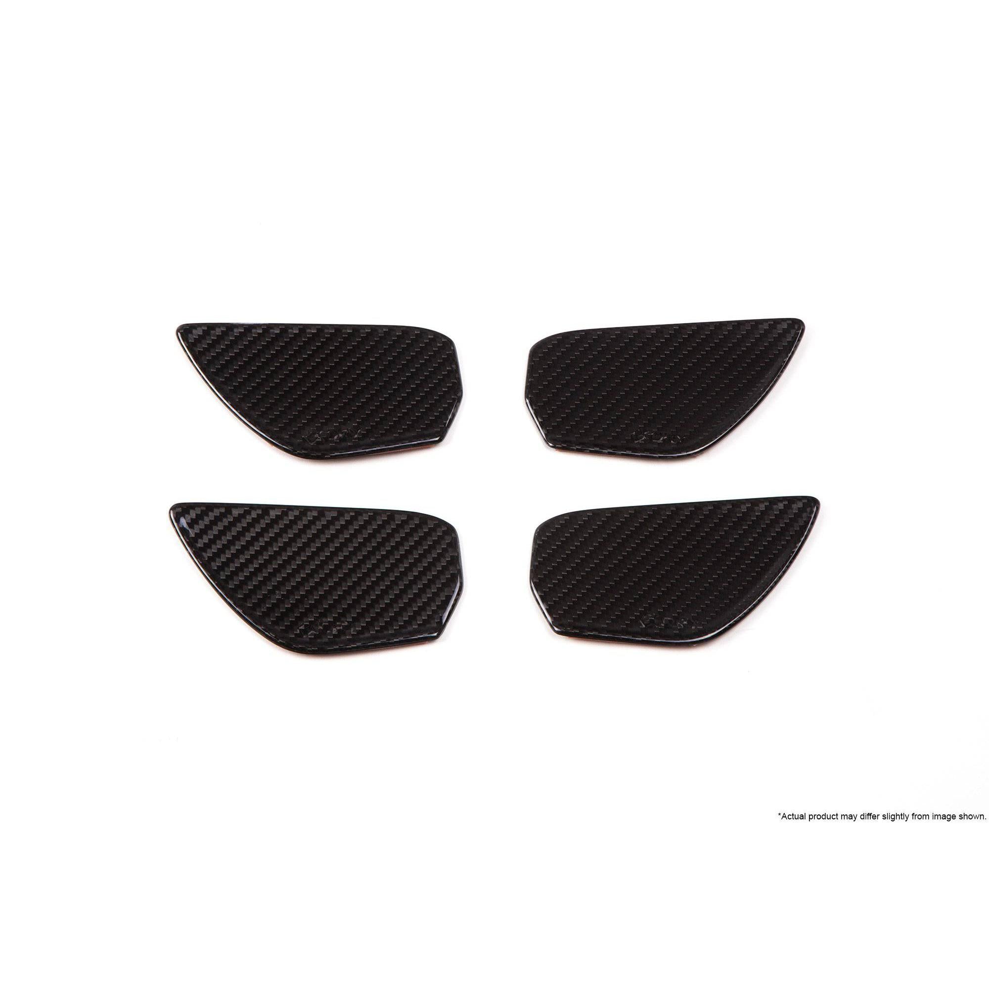 Revel GT Dry Carbon Inner Door Handle Trim Set for 16-18 Honda Civic except Coupe model - T1 Motorsports