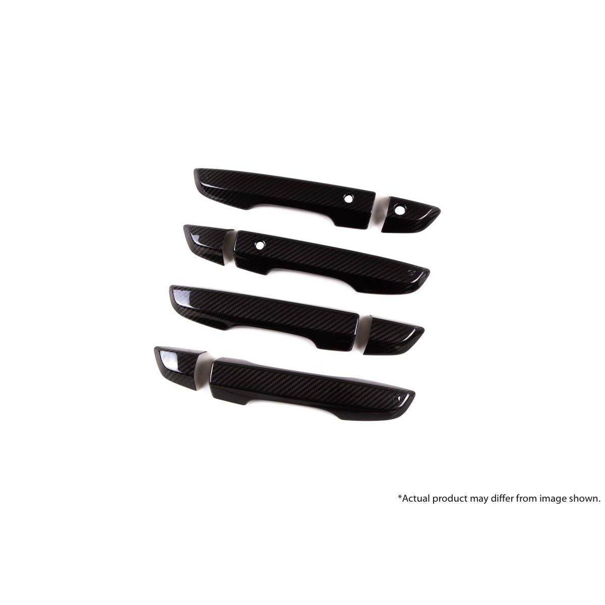 Revel GT Dry Carbon Door Handle Cover Set for 16-18 Honda Civic - T1 Motorsports